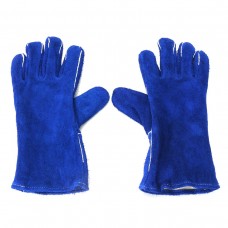 Guantes soldador de protección de alta temperatura azul Guantes soldador de protección de alta temperatura azul