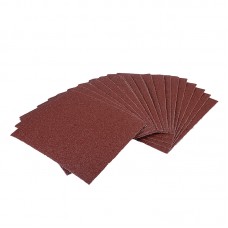 Hoja de Lija Metal - Madera Respaldo de Tela